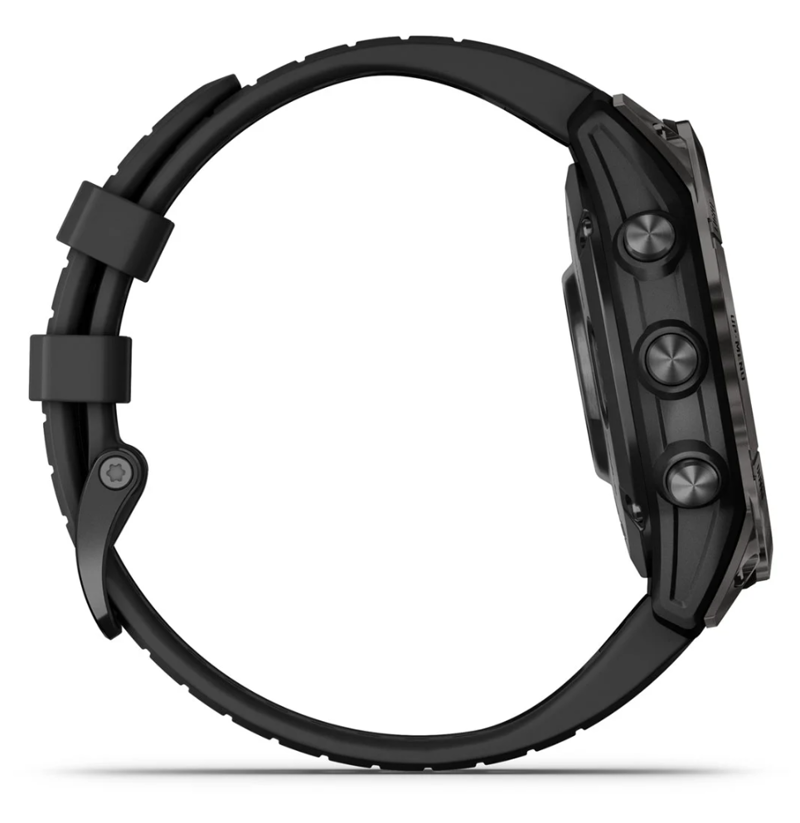 Garmin fenix 7 Pro Sapphire Solar Carbon Grey DLC Titanium with Black Band-4